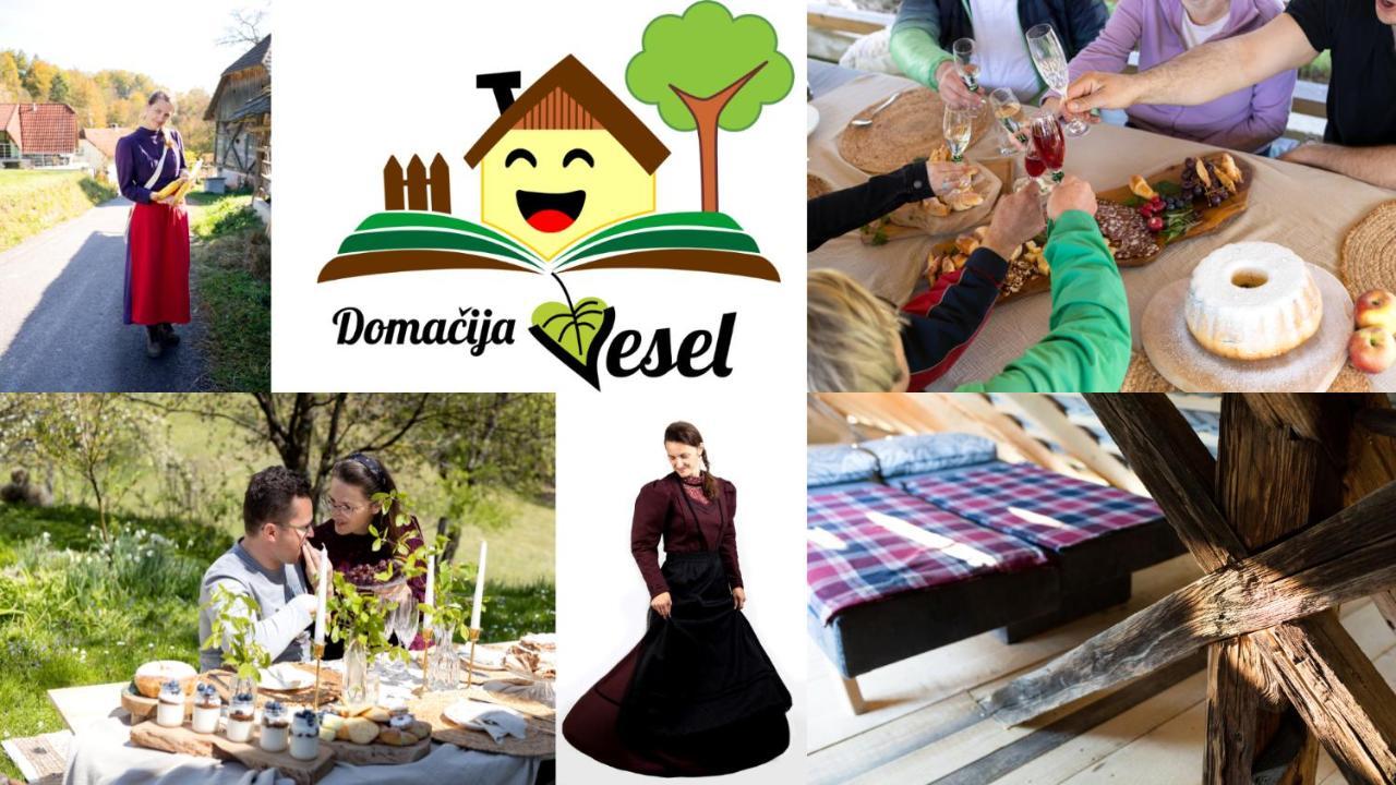 Domacija Vesel Villa Trebnje ภายนอก รูปภาพ
